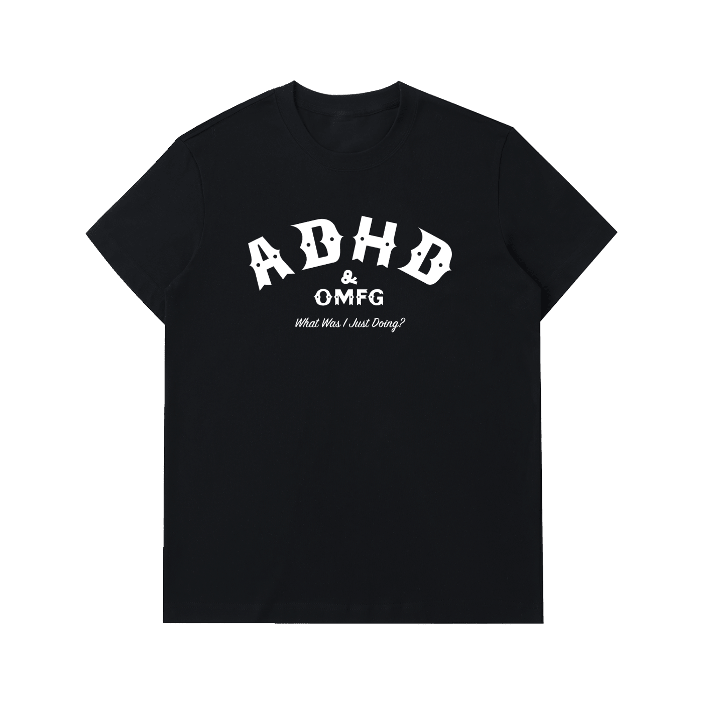 ADHD OMFG Essential Heavyweight T-Shirt - Little Jerk Society