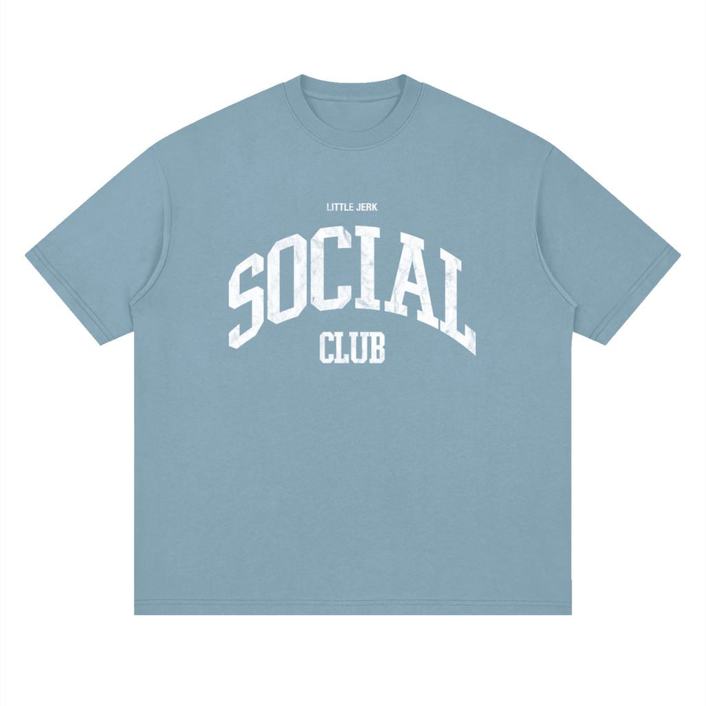 Little Jerk Social Club Loose Drop Shoulder T-Shirt - Little Jerk Society