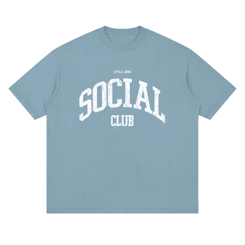 Little Jerk Social Club Loose Drop Shoulder T-Shirt - Little Jerk Society