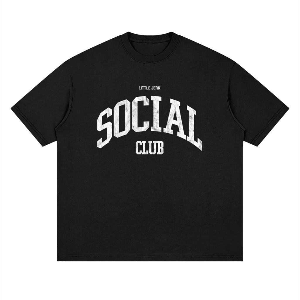 Little Jerk Social Club Loose Drop Shoulder T-Shirt - Little Jerk Society