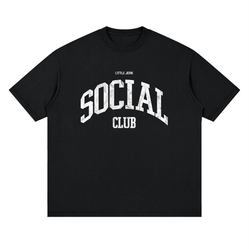 Little Jerk Social Club Loose Drop Shoulder T-Shirt - Little Jerk Society