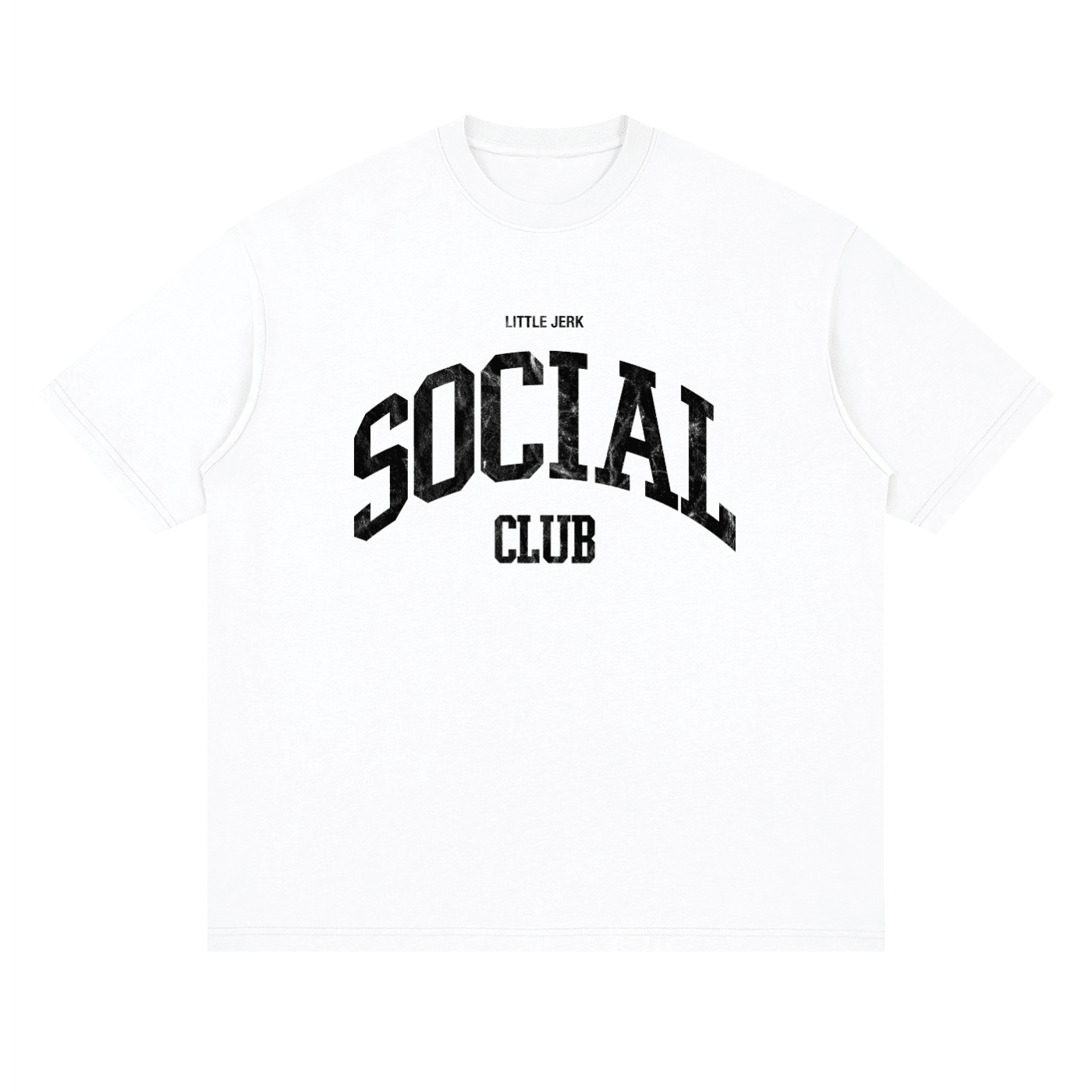Little Jerk Social Club Loose Drop Shoulder T-Shirt - Little Jerk Society