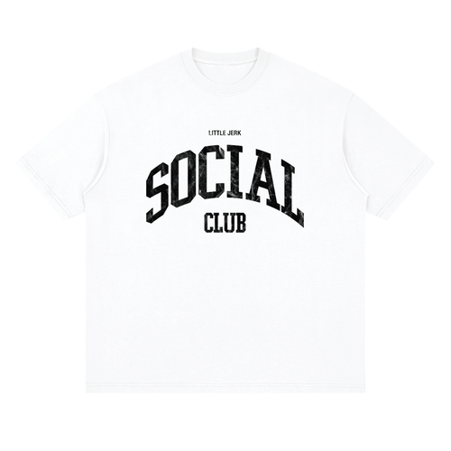 Little Jerk Social Club Loose Drop Shoulder T-Shirt - Little Jerk Society