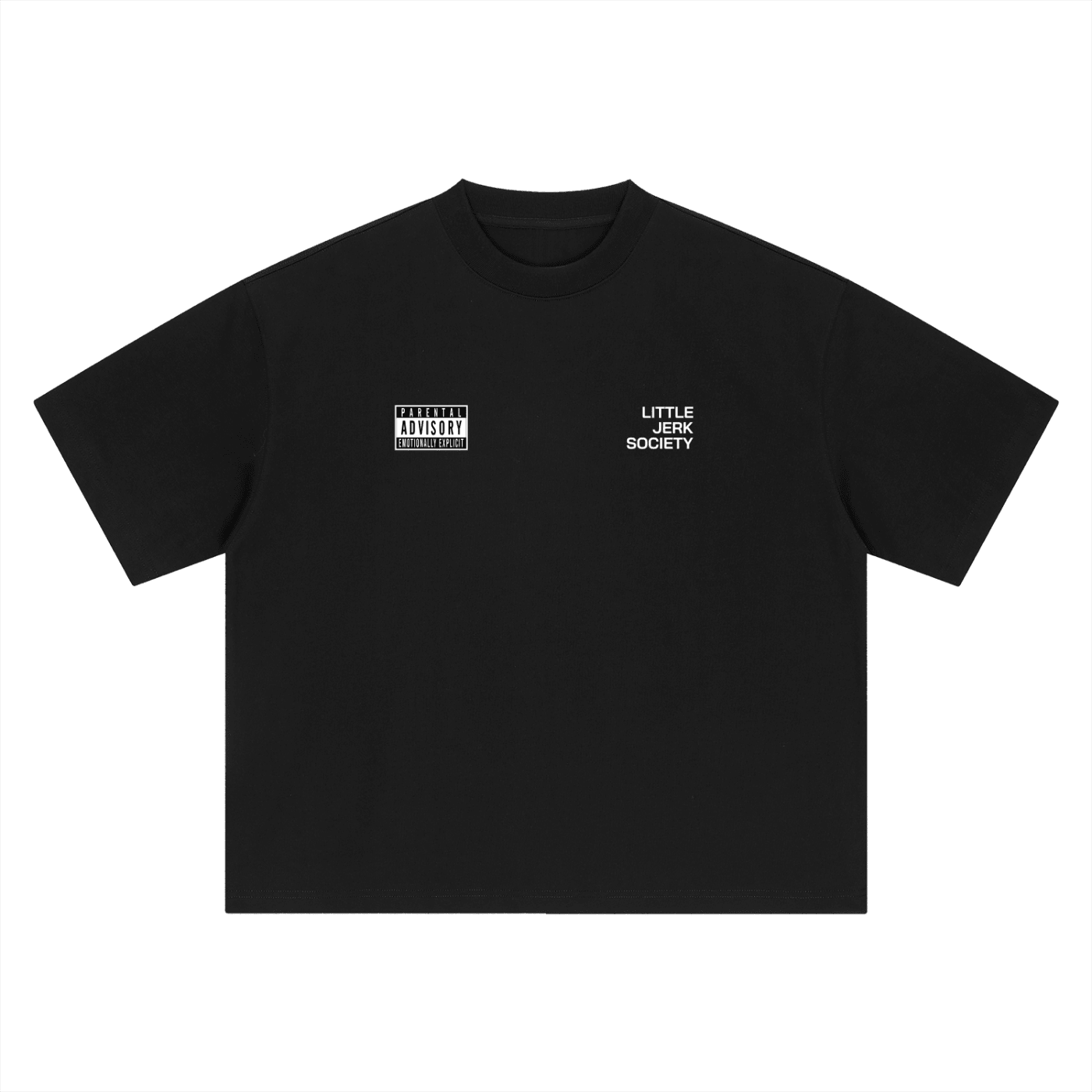 Parental Advisory Boxy Oversized T-Shirt - Little Jerk Society